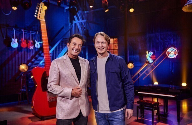 Gerard Joling en rapper Snelle in I Want Your Song