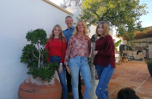 Familie Knops uit Ik Vertrek