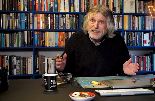 Johan Derksen was niet blij met De 10 Vragen