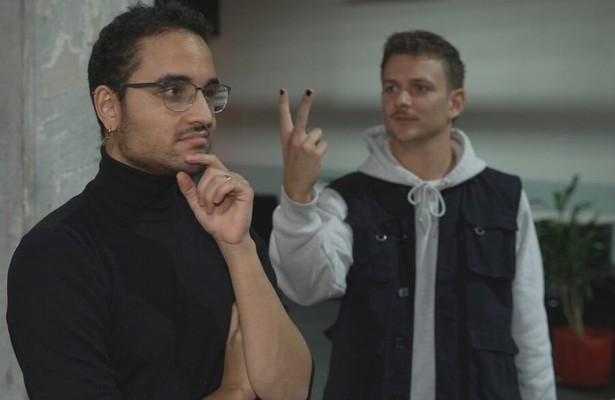 Jurre Geluk en Driss in Je Zal het Maar Hebben