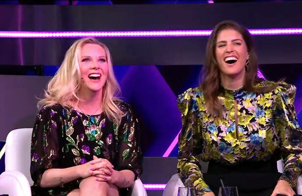 Jelka van Houten en Marieke Elsinga