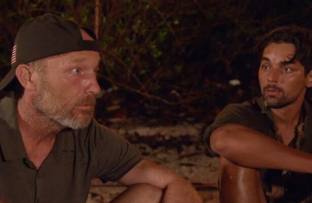 Jochen Otten en Mark Baanders in Expeditie Robinson