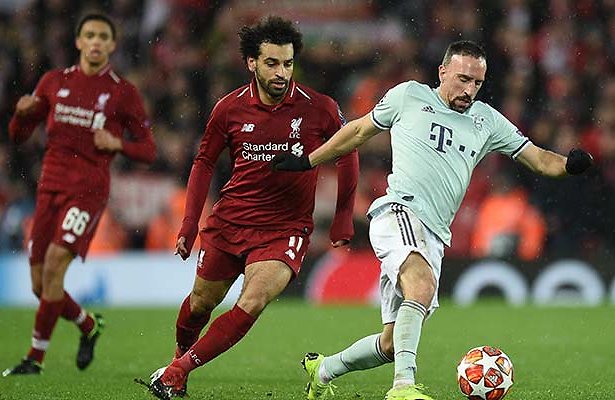 Topper Bayern versus Liverpool