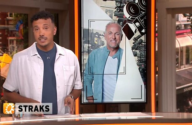 Morad als co-host van RTL Boulevard.