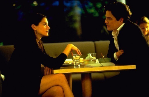 Hugh Grant herkent Julia Roberts niet