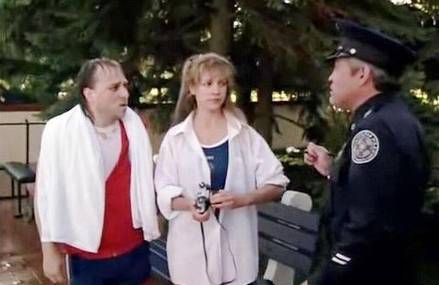 Meer blauw op straat