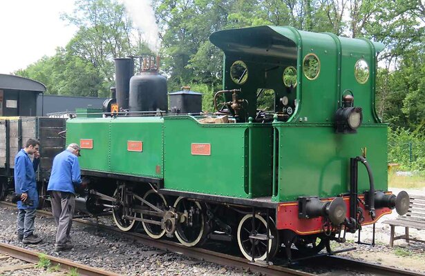 Stoomtrein ‘La Suzanne’ in Rail Away