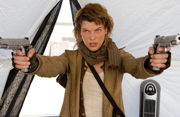 Milla Jovovich in Resident Evil: Extinction