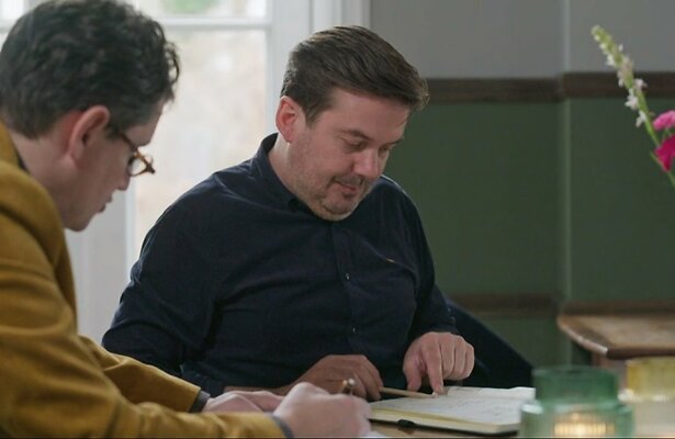 Ruben Nicolai en Klaas Zondervan in De Erfgenaam