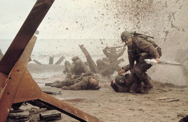 Tom Hanks in Saving Private Ryan