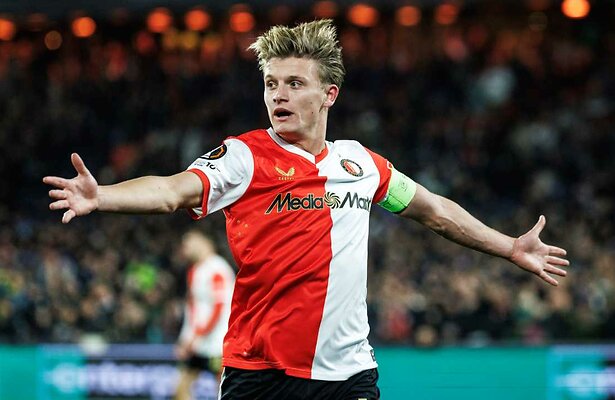 Sem Steijn van feyenoord