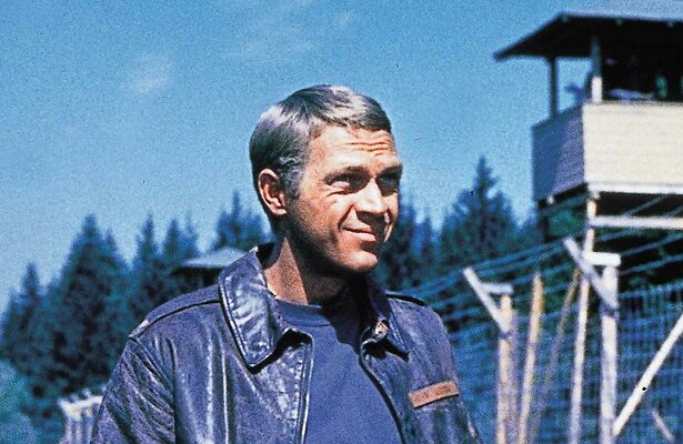 Steve McQueen in The Great Escape