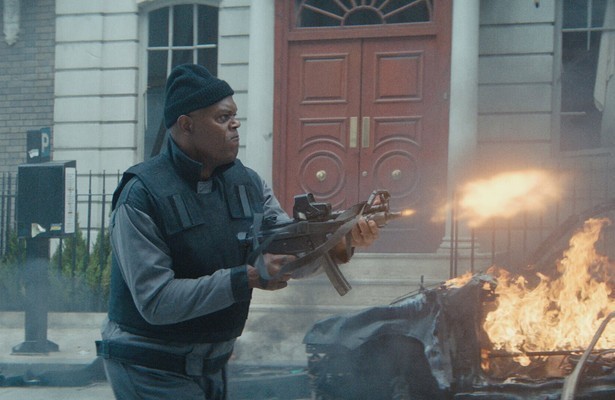 Samuel L. Jackson in The Hitman's Bodyguard