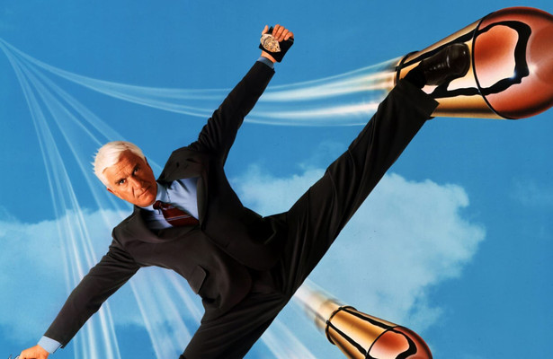 Leslie Nielsen in The Naked Gun 2 1/2: The Smell of Fear