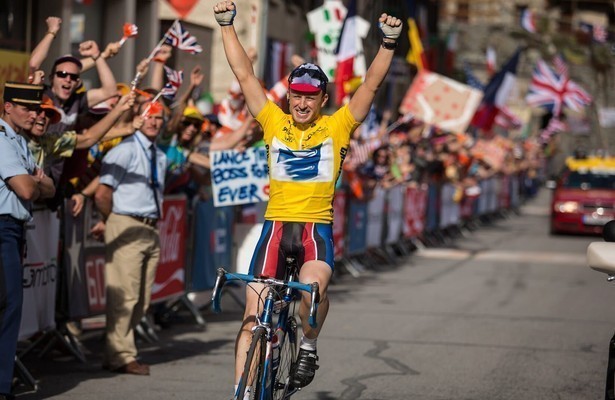 Ben Foster als Lance Armstrong in The Program