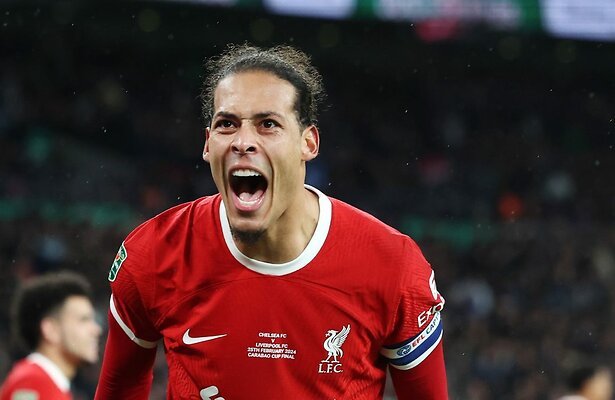 Virgil van Dijk voor Liverpool