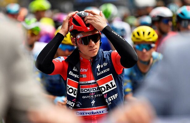 Remco Evenepoel tijdens Vuelta 2023