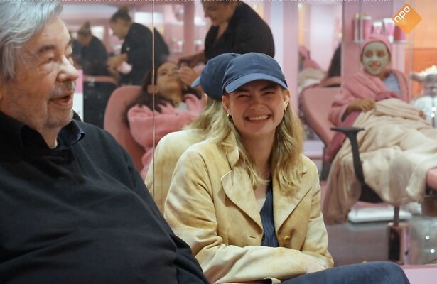 Maarten van Rossem en Emma Wortelboer