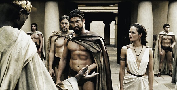 Gerald Butler tegen de Perzen