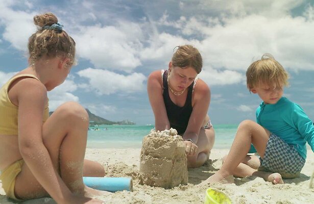 Melanie uit Au Pairs met haar oppaskinderen