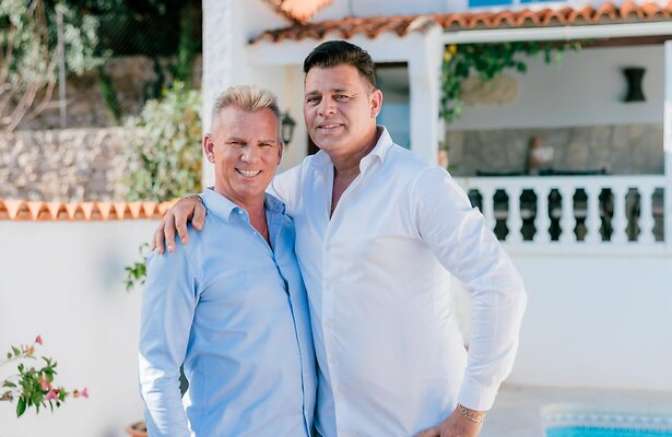 Aadje en Richard uit Daar Gaan Ze Weer