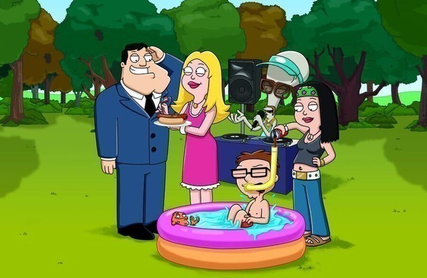 Still uit American Dad! op Comedy Central