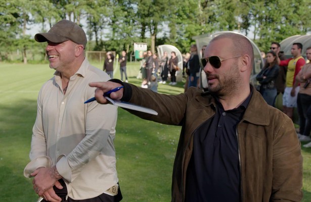 Wesley Sneijder en Andy van der Meijde