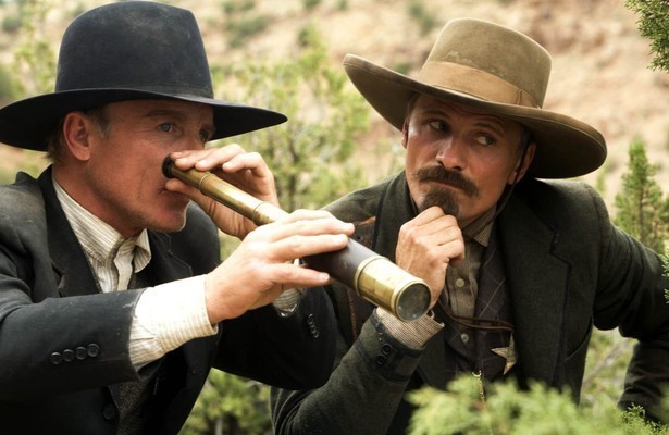 Ed Harris en Viggo Mortensen in Appaloosa