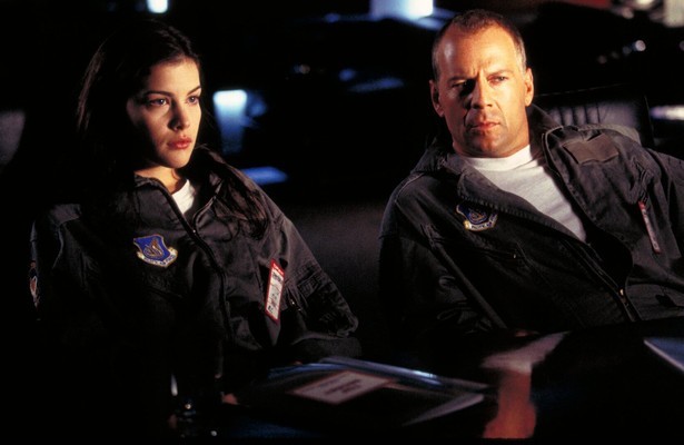 Bruce Willis en Liv Tyler in Armageddon