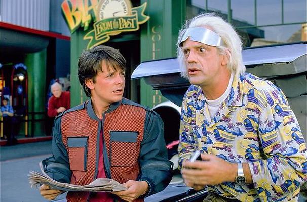 Een reis door de tijd met Michael J. Fox in Back to the Future Part II