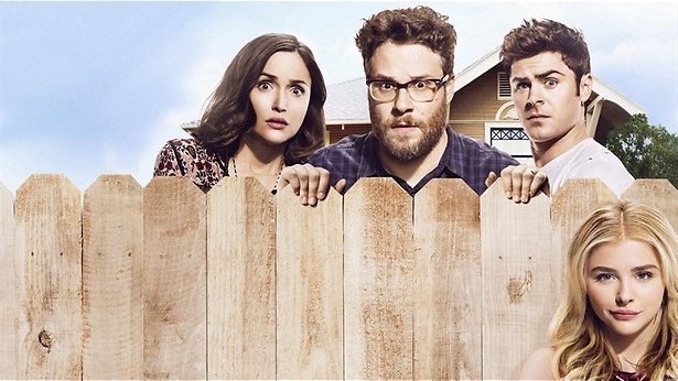 Seth Rogen heeft ruzie met de buren