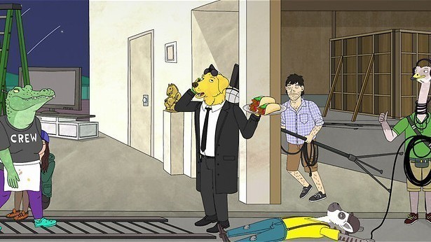 In zak en as in BoJack Horseman