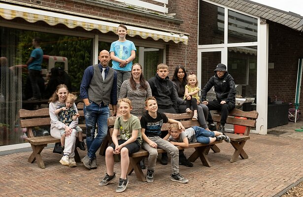 Een Huis Vol-familie toen ze nog in de serie zaten.
