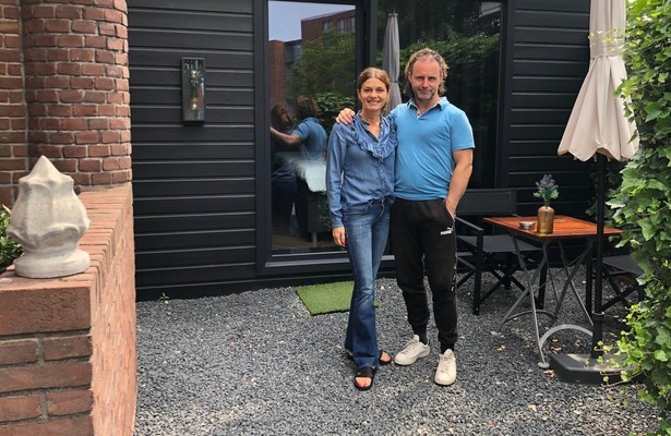 Monique en Fridjoff in Bed & Breakfast