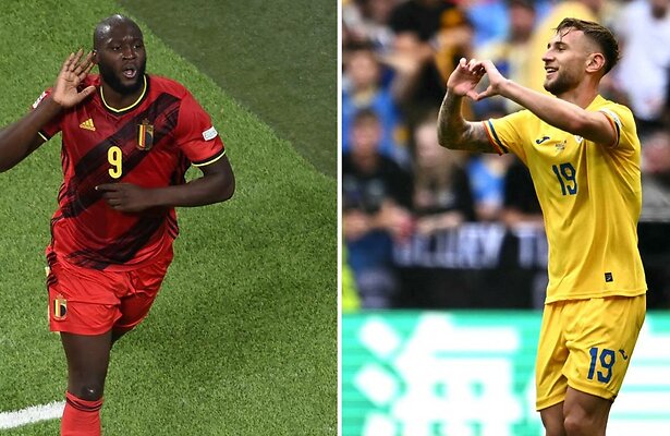 Romelu Lukaku en Denis Dragus