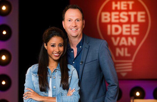 Airen Mylene en Jochem van Gelder voor Het Beste Idee van Nederland