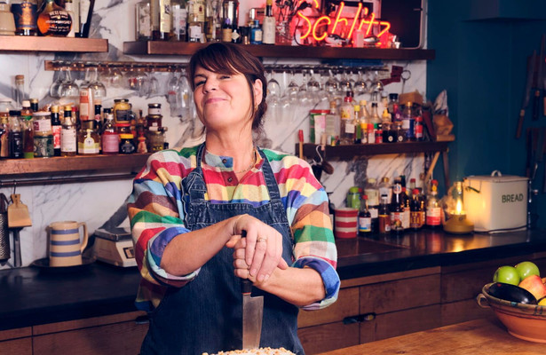 Yvette van Boven voor Bij Van Boven Thuis Eindejaarsspecial