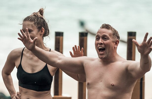 Billy Dans en Jamie Kazàn in Expeditie Robinson 2024
