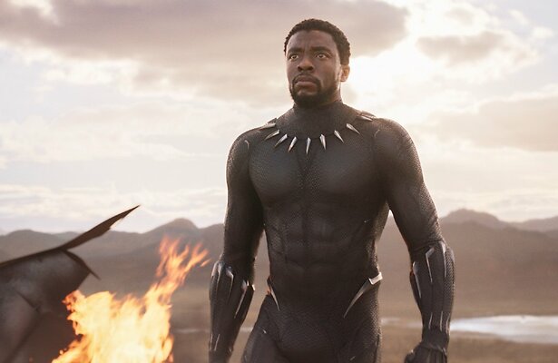 Chadwick Boseman in Black Panther