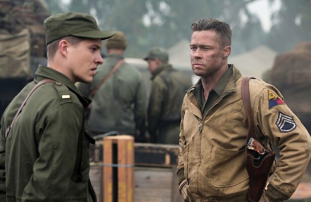 Brad Pitt in Fury