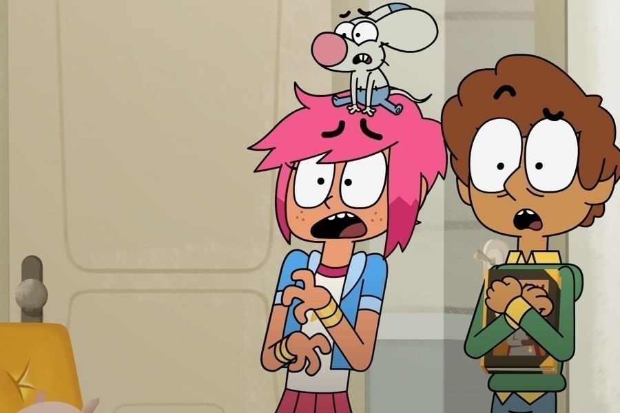 Boy Girl Dog Cat Mouse Cheese