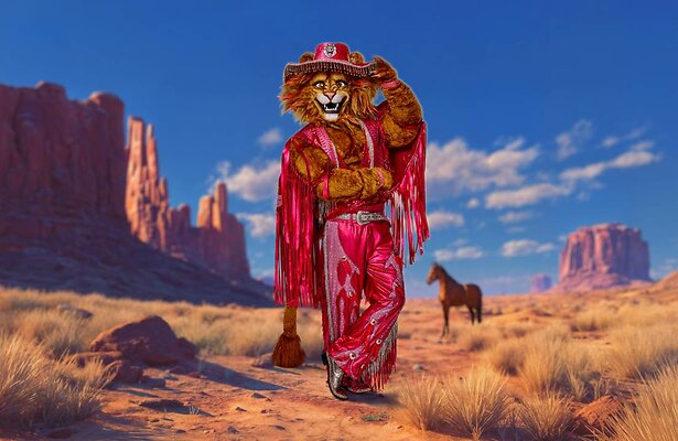 De Cowboy in The Masked Singer.