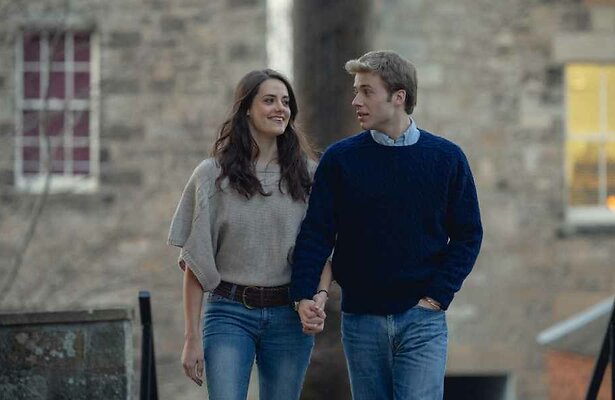 Katen en William in The Crown