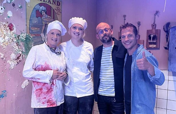 Erica Renkema, Maxime Meiland en Staf en Mathias Coppens