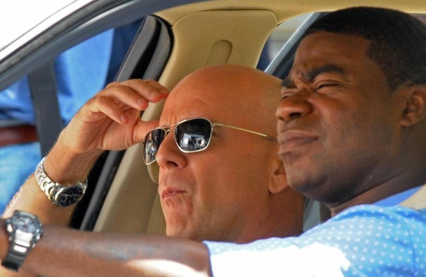 Bruce Willis en Tracy Morgan