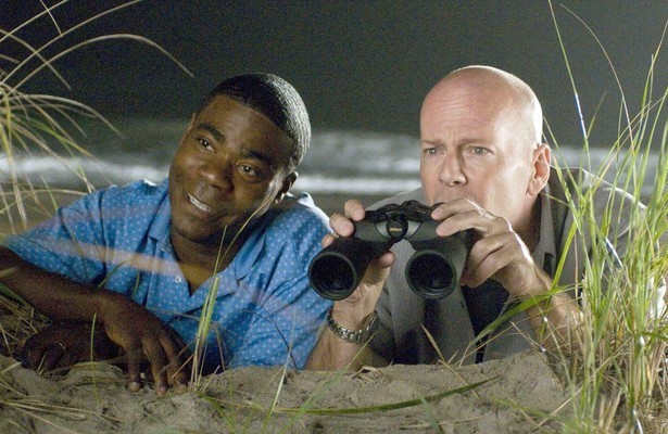Tracy Morgan en Bruce Willis in Cop Out