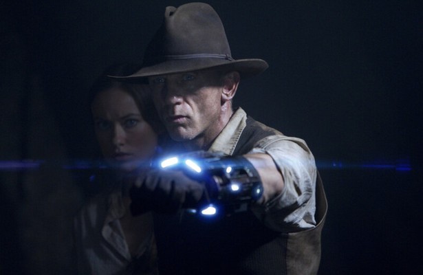 Cowboy Daniel Craig knokt tegen aliens