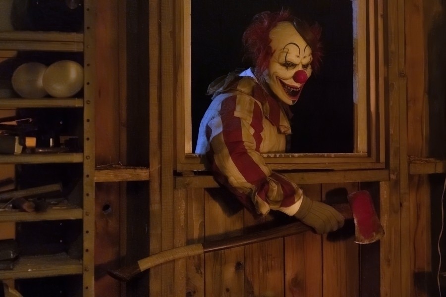 Clown in a Cornfield