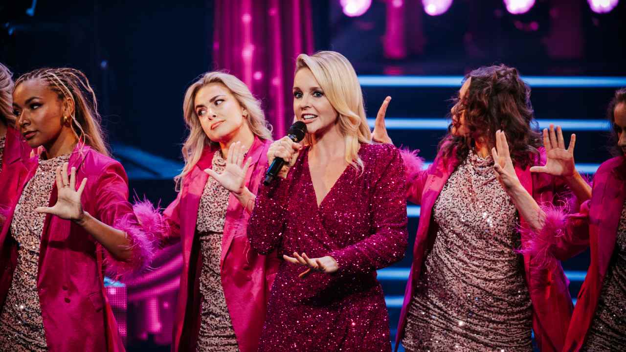 Chantal Janzen tijdens Gouden Televizier-Ring Gala 2025