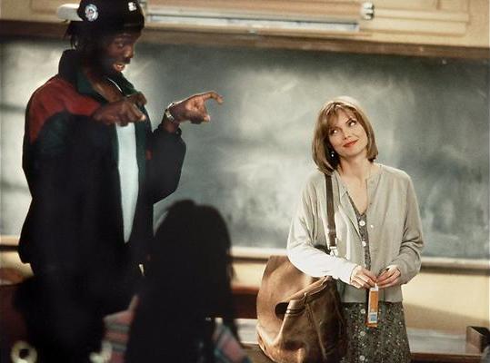 Michelle Pfeiffer geeft les in Dangerous Minds